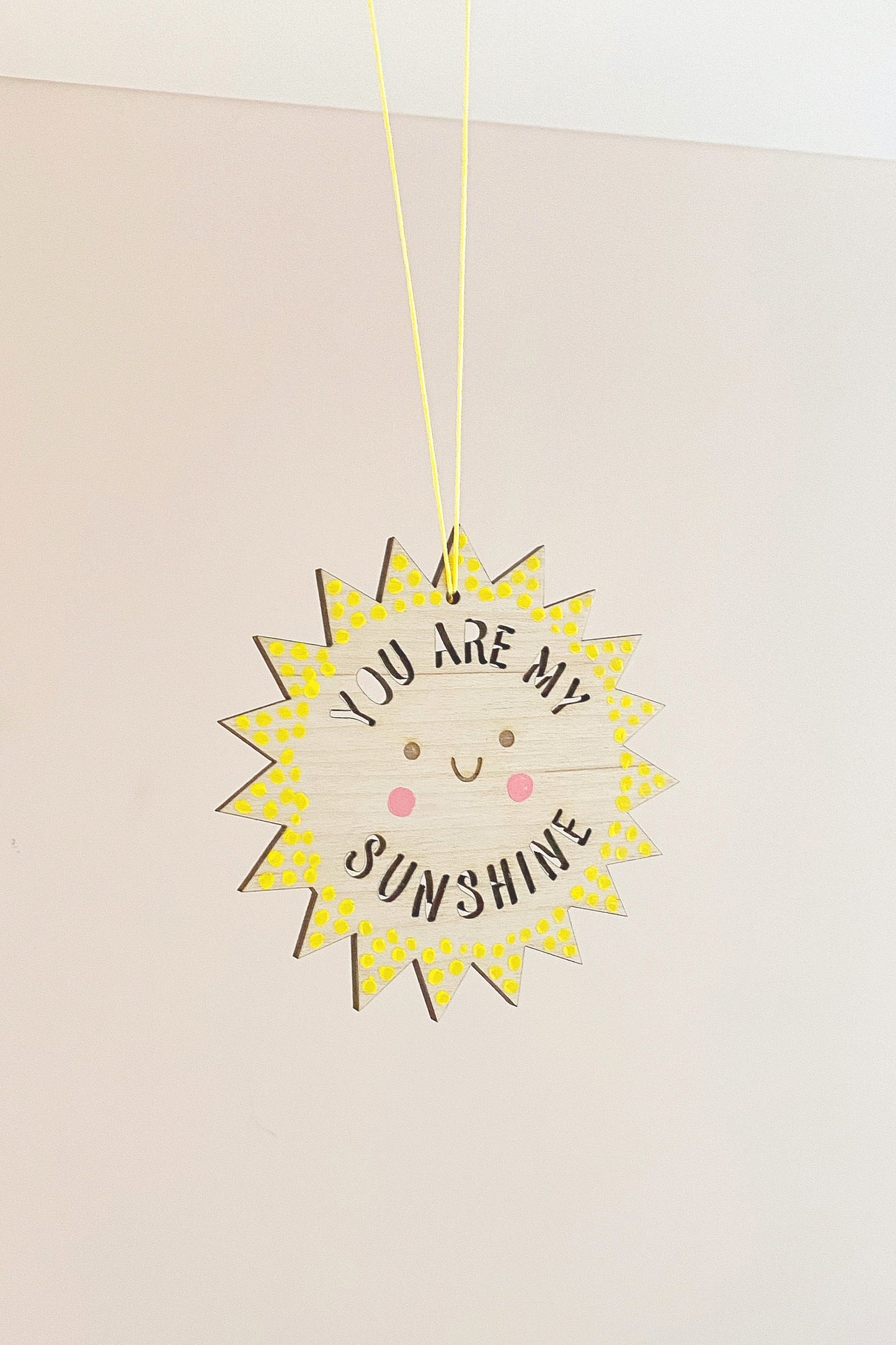 You are my Sunshine wooden keepsake