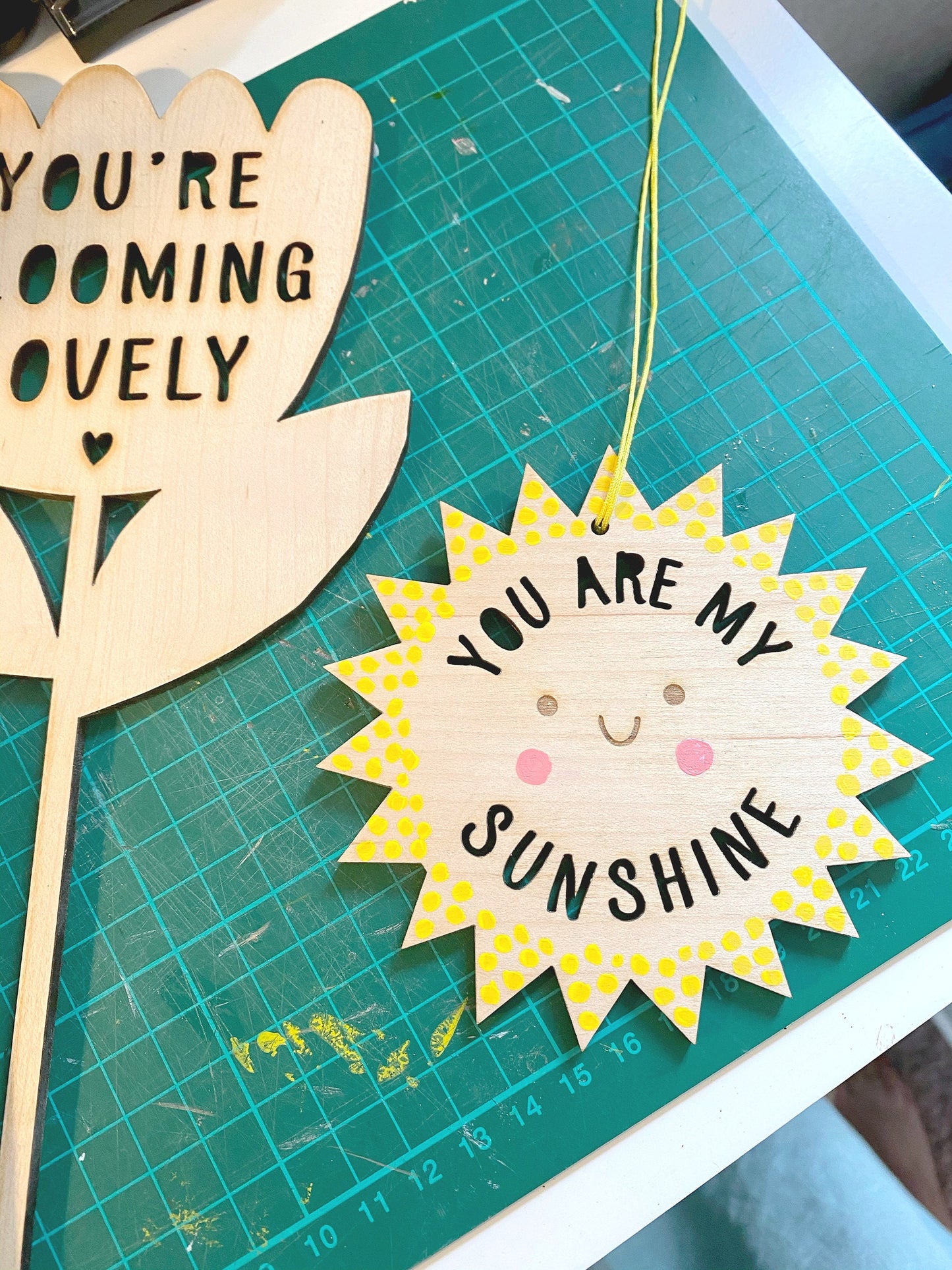 You are my Sunshine wooden keepsake