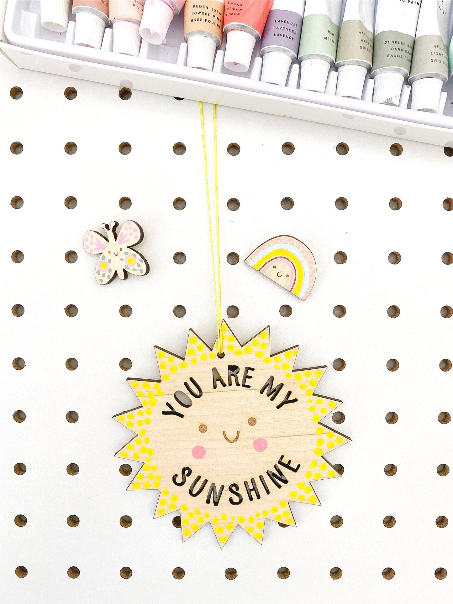 You are my Sunshine wooden keepsake