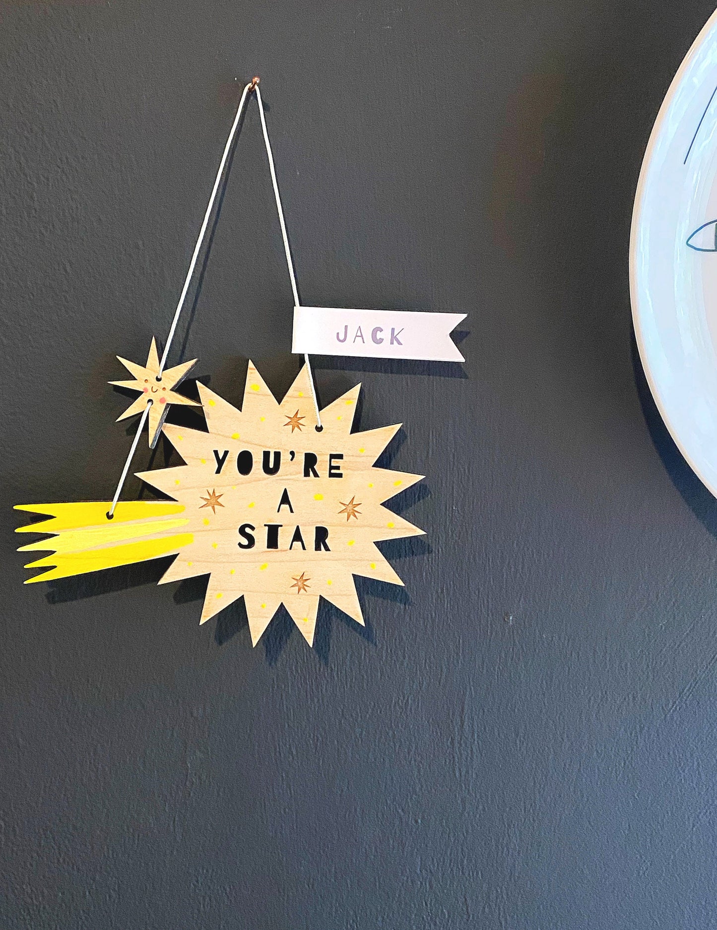 You're a star wooden keepsake