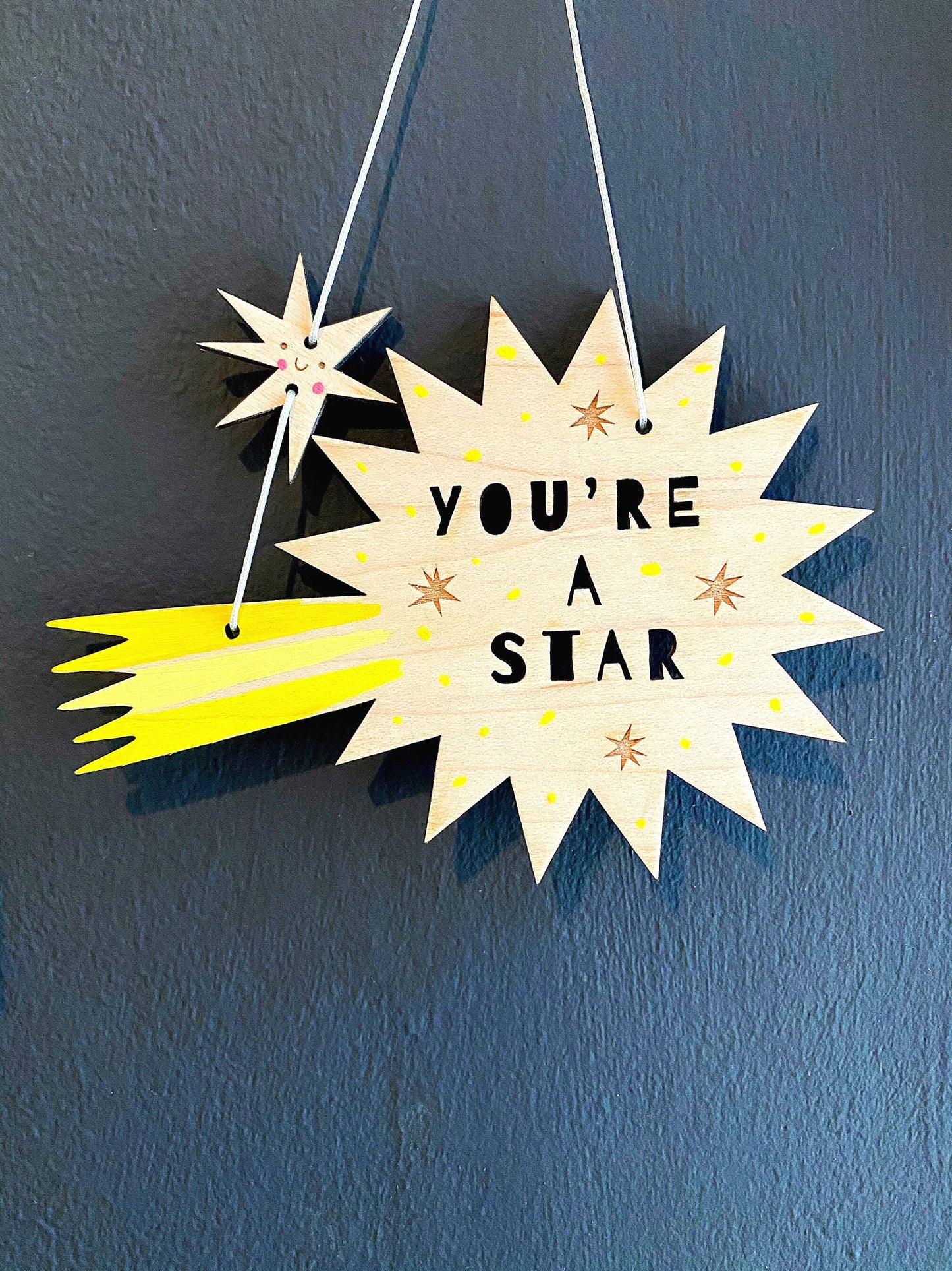 You're a star wooden keepsake