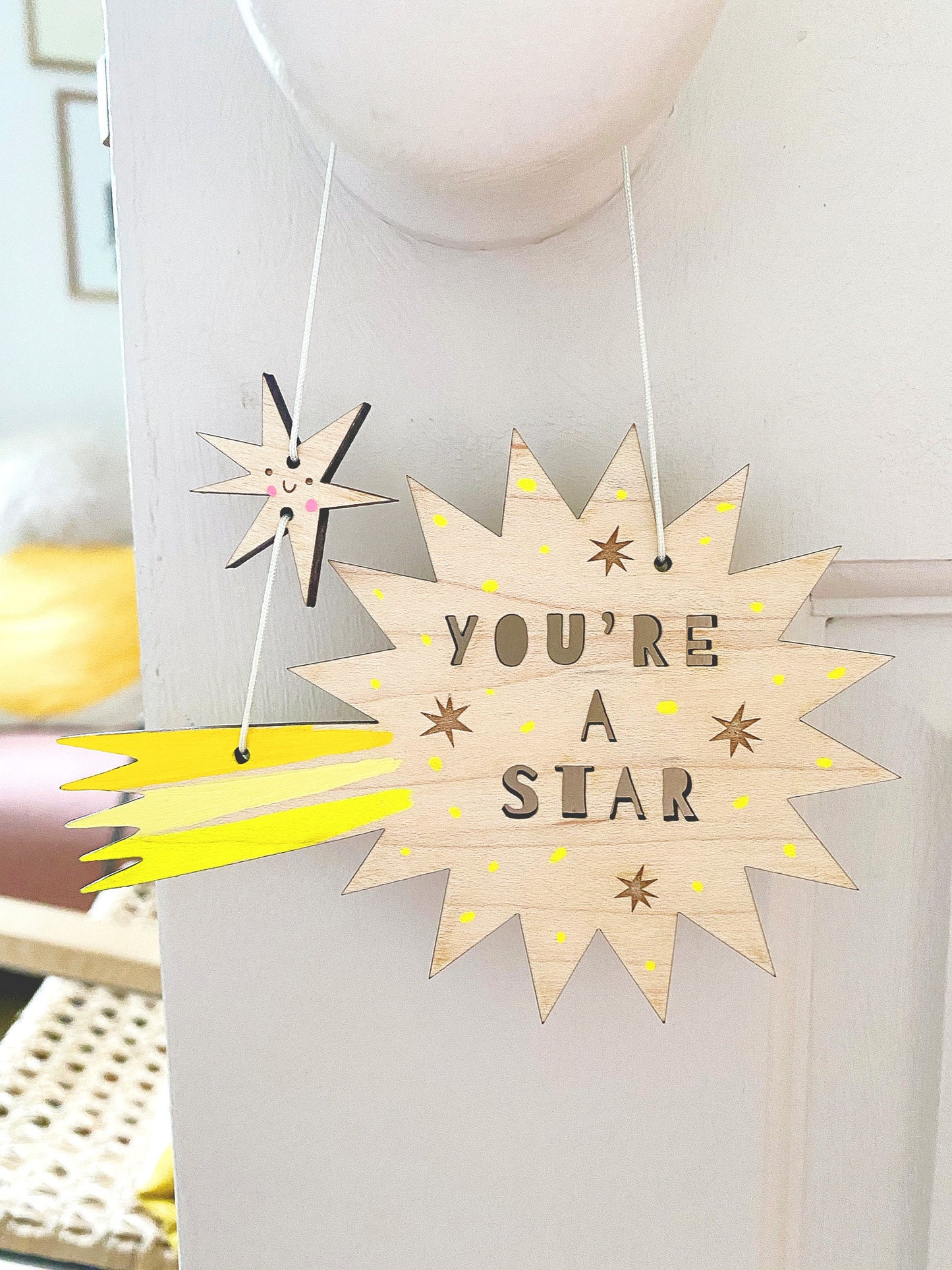 You're a star wooden keepsake